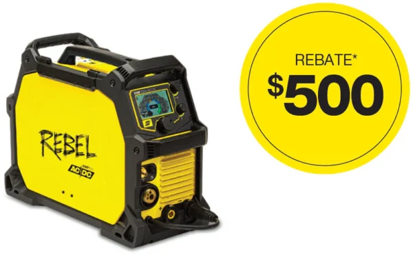 ESAB Rebel EMP 205ic AC/DC Multiprocess Welder 0558102553 - Image 2