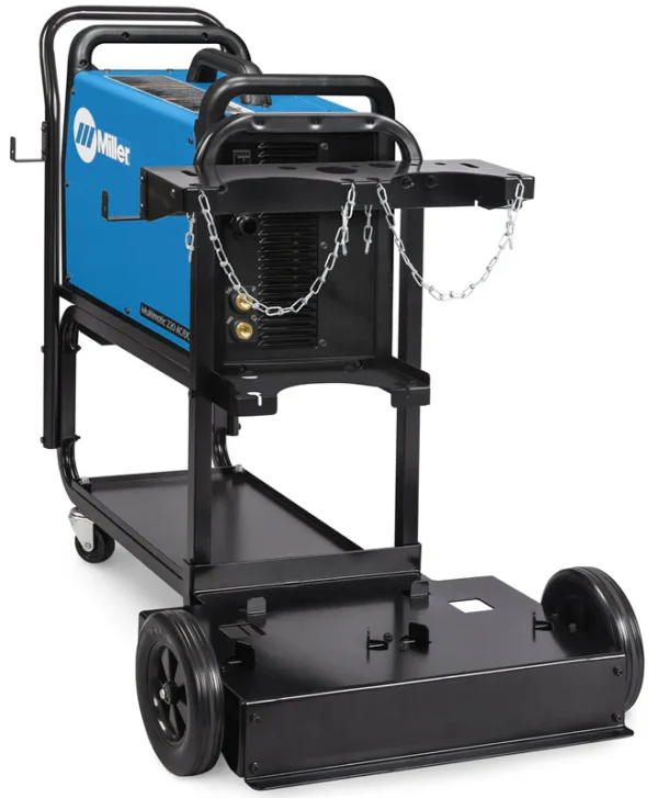Miller Multimatic 220 AC/DC w/Dual Cylinder Cart & Wireless Foot Control 951000104 - Image 2